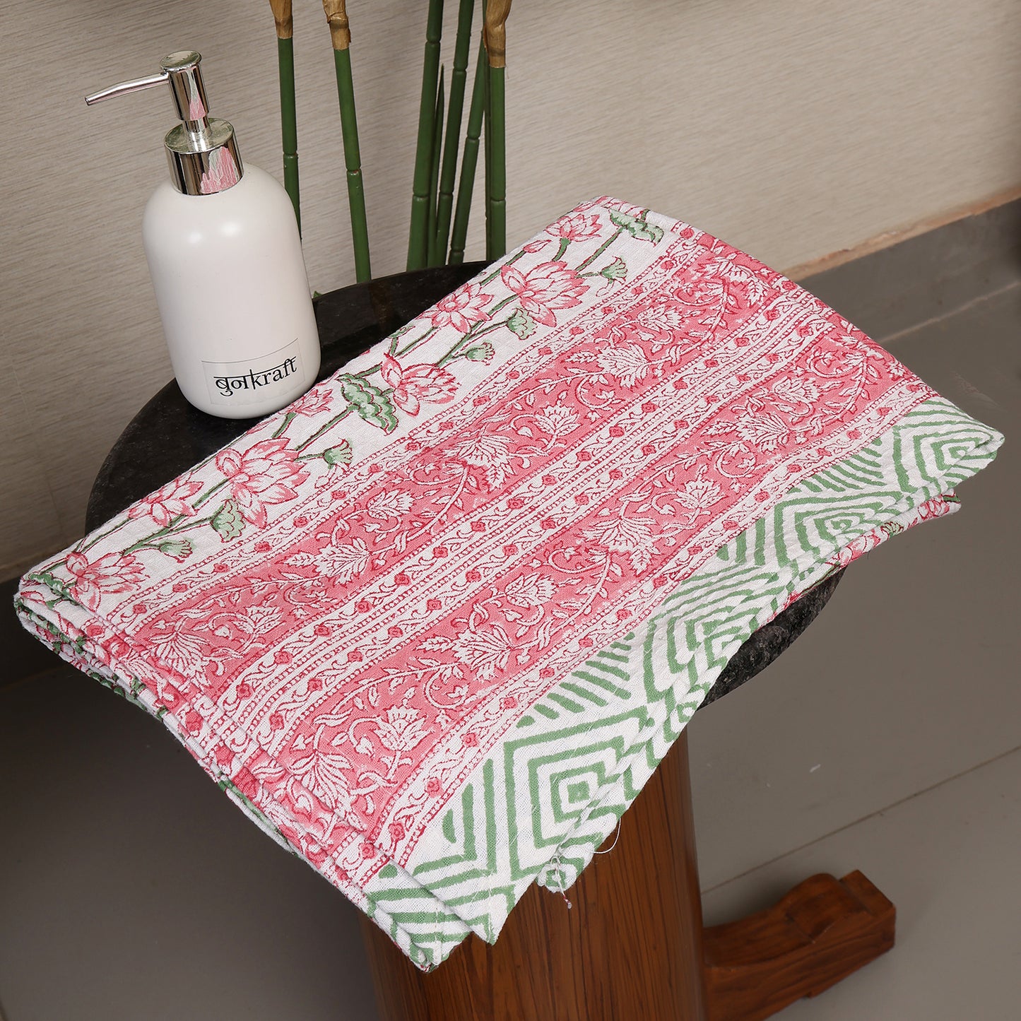 Bath Towel- Lotus Bloom