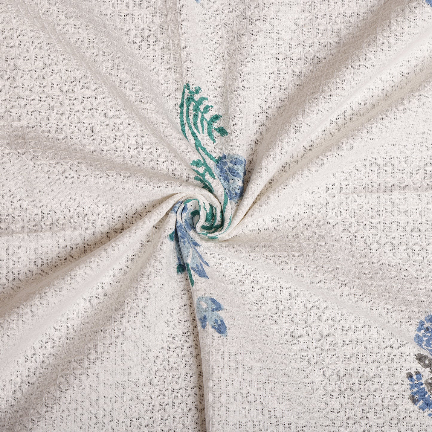 Bath Towel- Blue Spoonflower