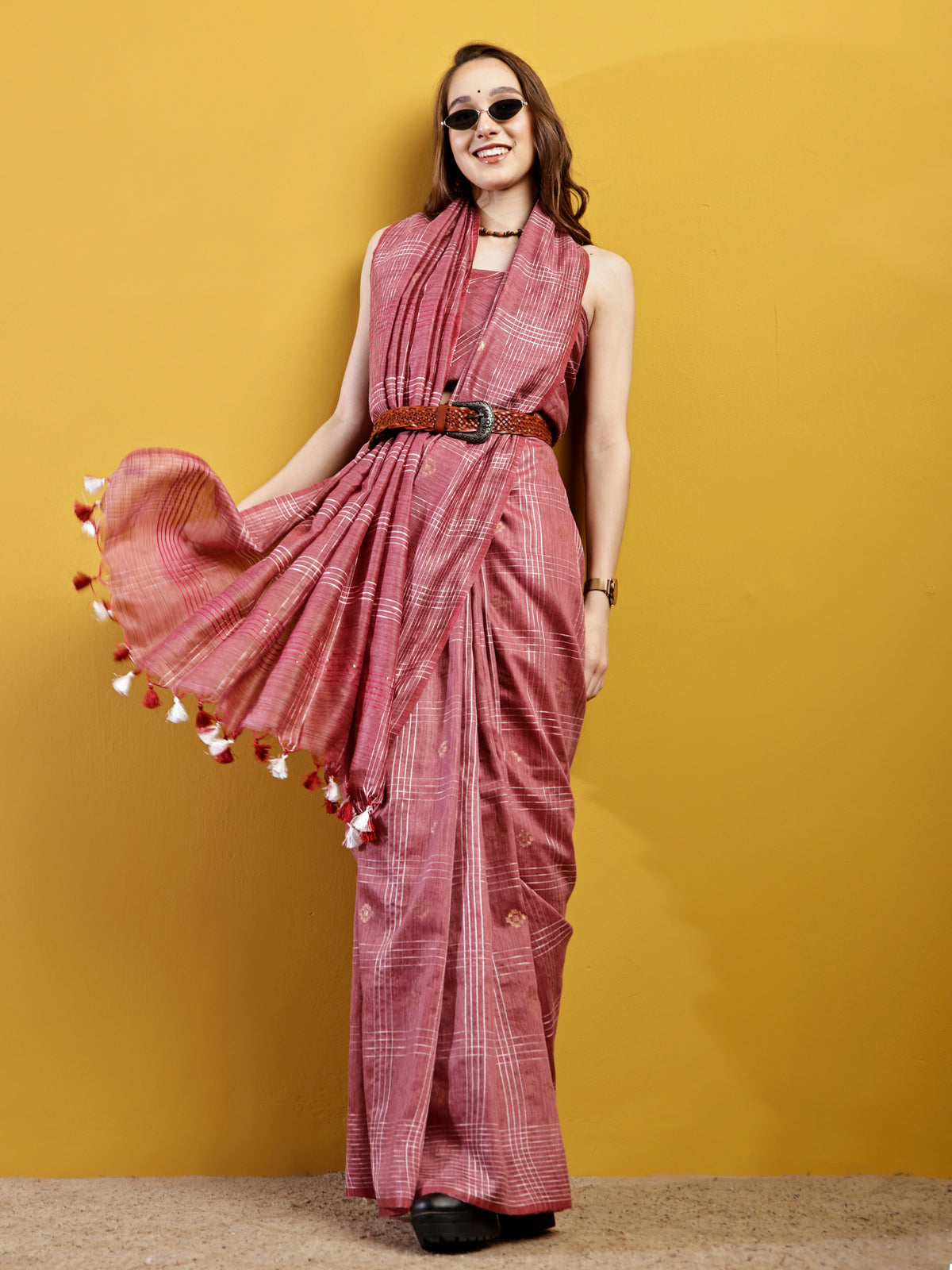 Handloom Saree- Gulabika
