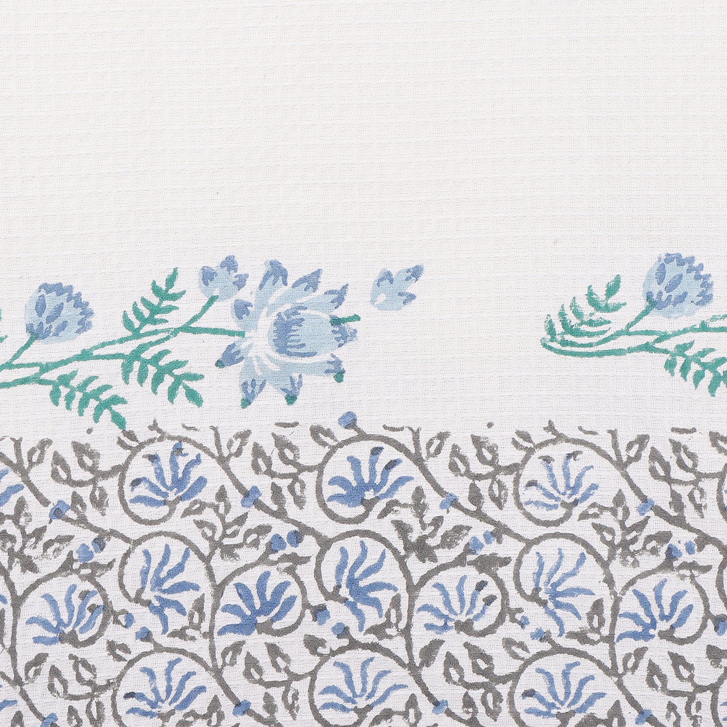 Bath Towel- Blue Spoonflower