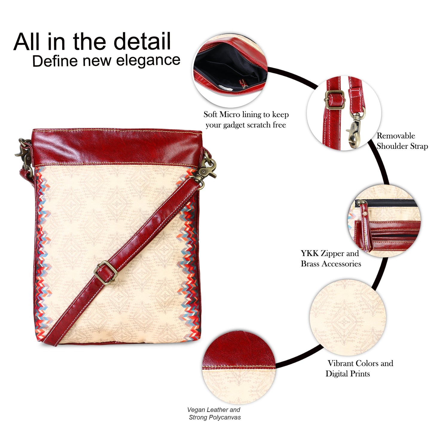 Sling Bag- Tribal Buta