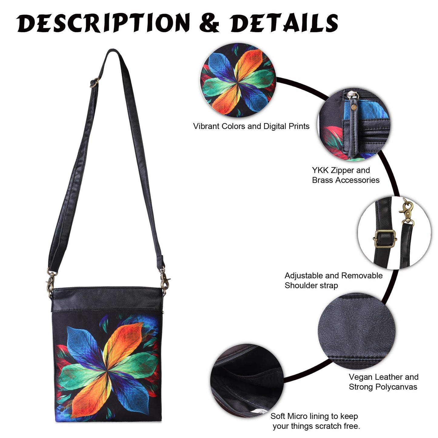 Sling Bag- Tropical Flora