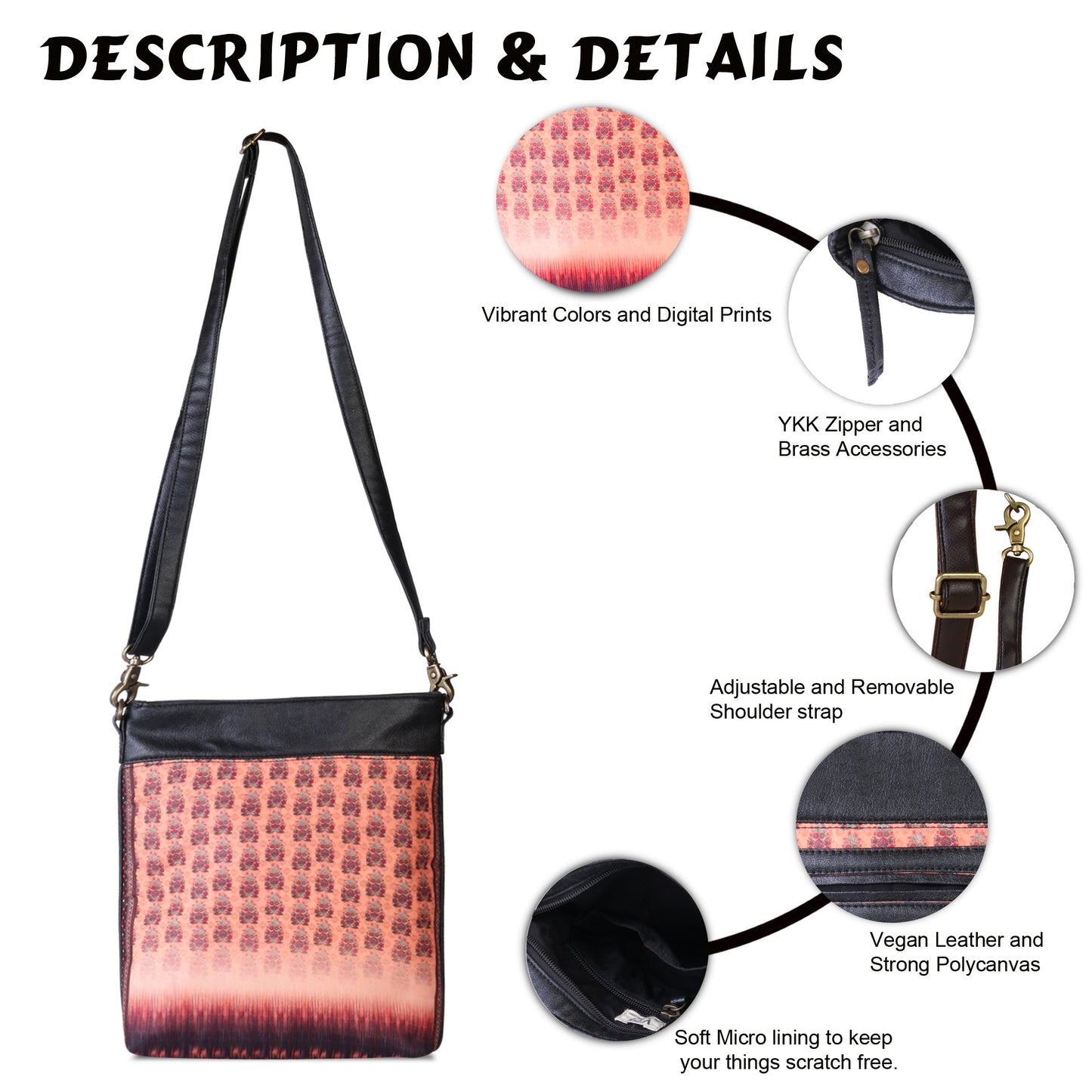 Sling Bag- Ethnic Buti