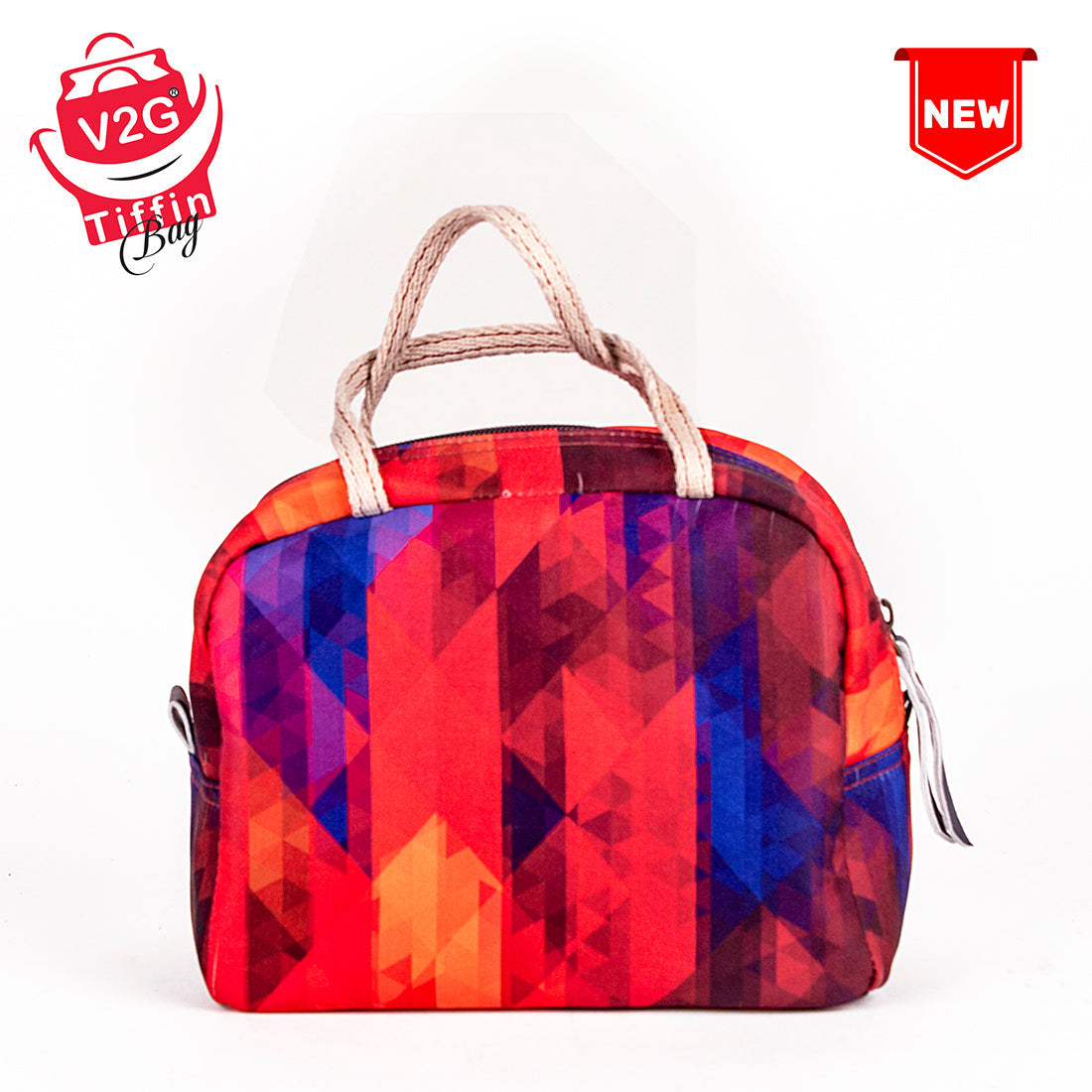 Lunch Bag-Red Hues 23