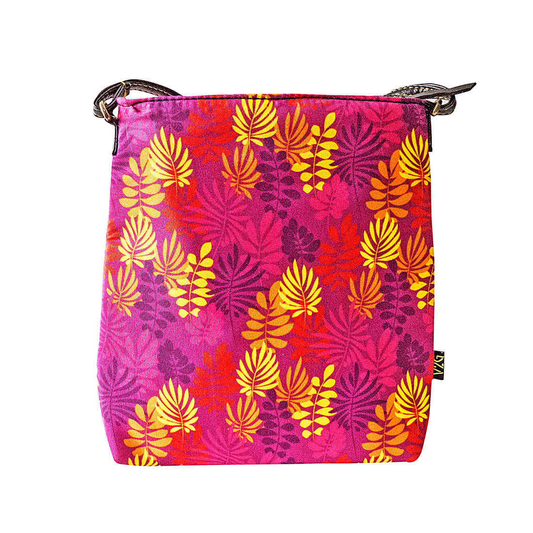 Sling Bag - Pink Flora n Fauna