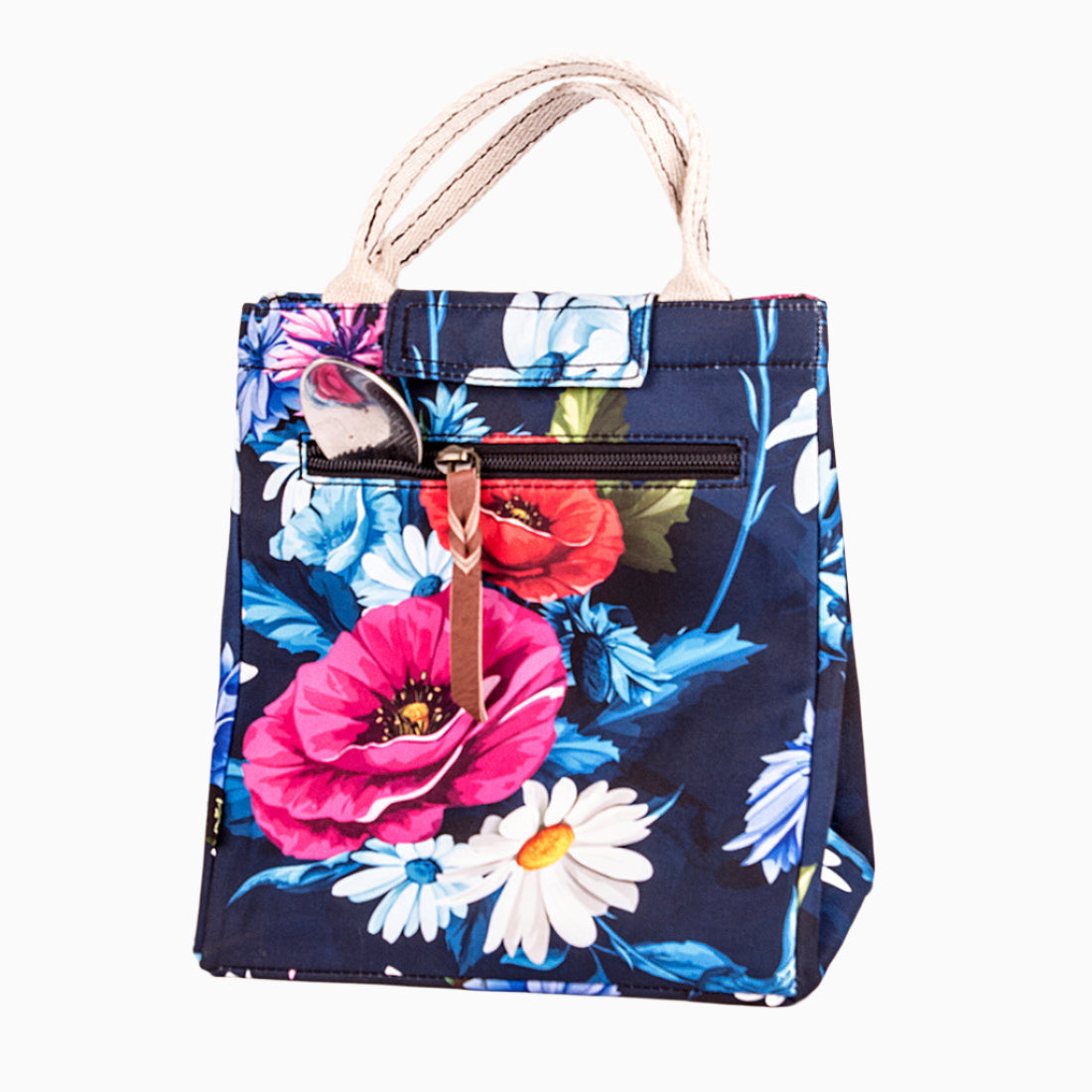 Lunch Bag-Blue Floral
