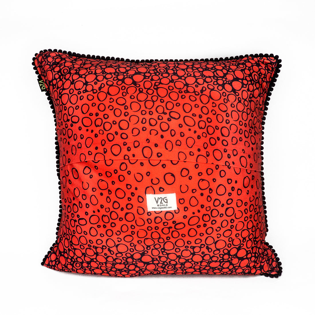 Print n Lace 034(red n multi)