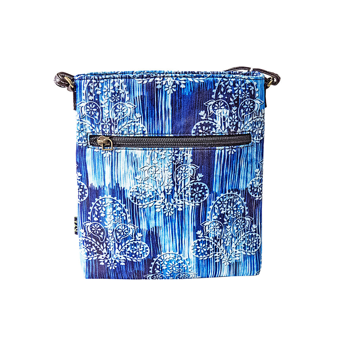 Sling Bag - Blue Denim Paisely