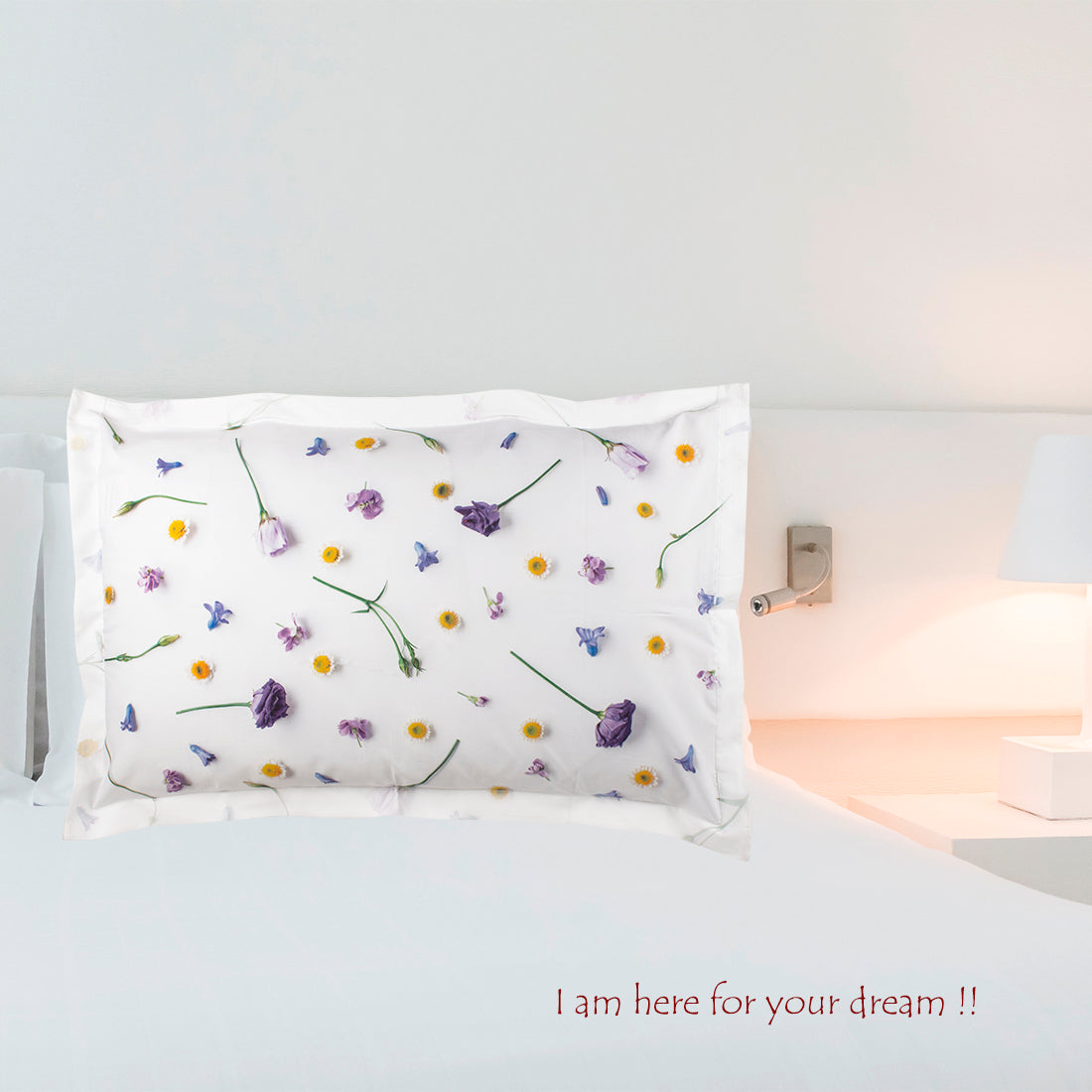 Pillow Covers-Printed-Flowers for me- Pair