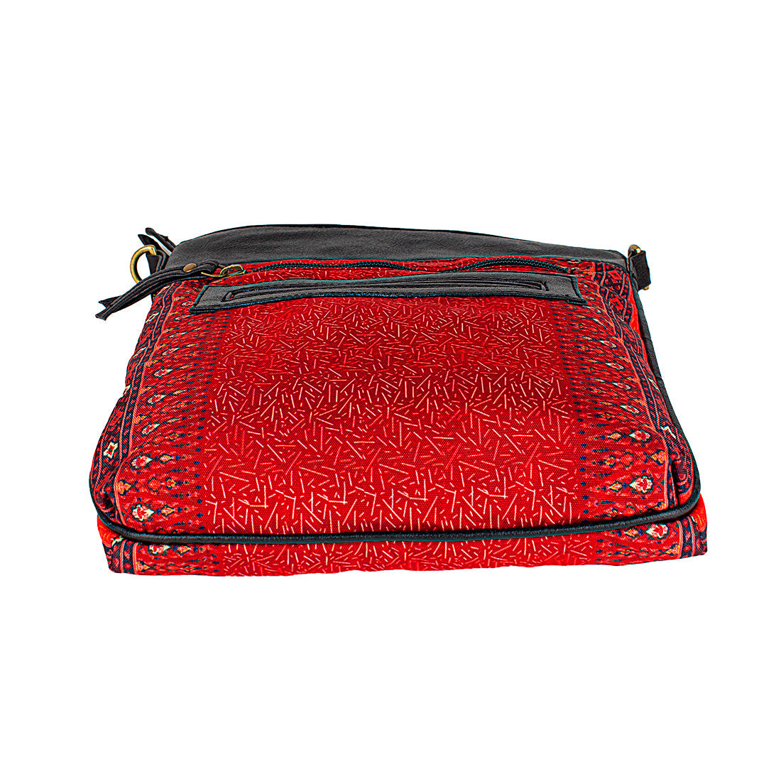 Sling Bag- Red Mughal Print