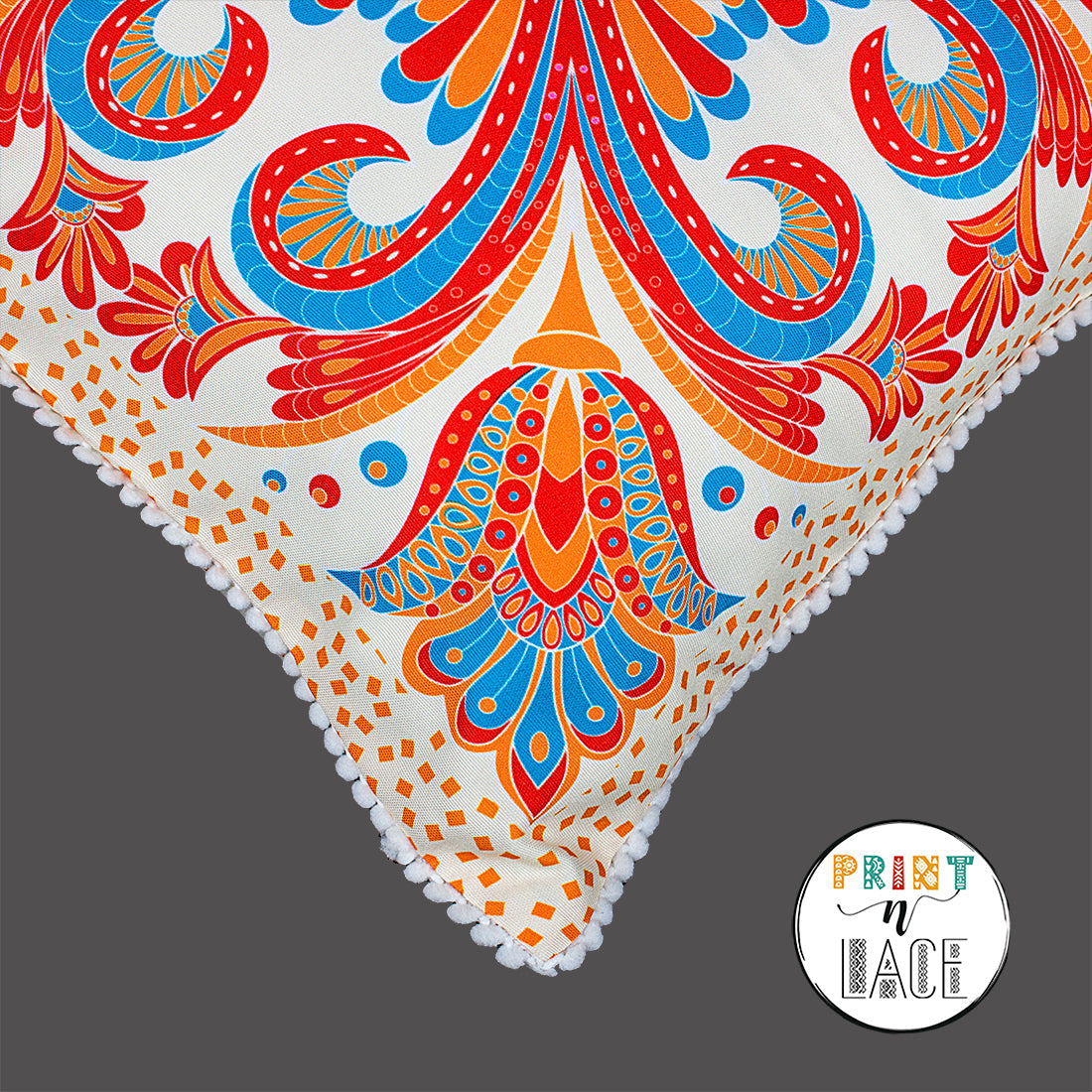Print n Lace 060(black n multi)