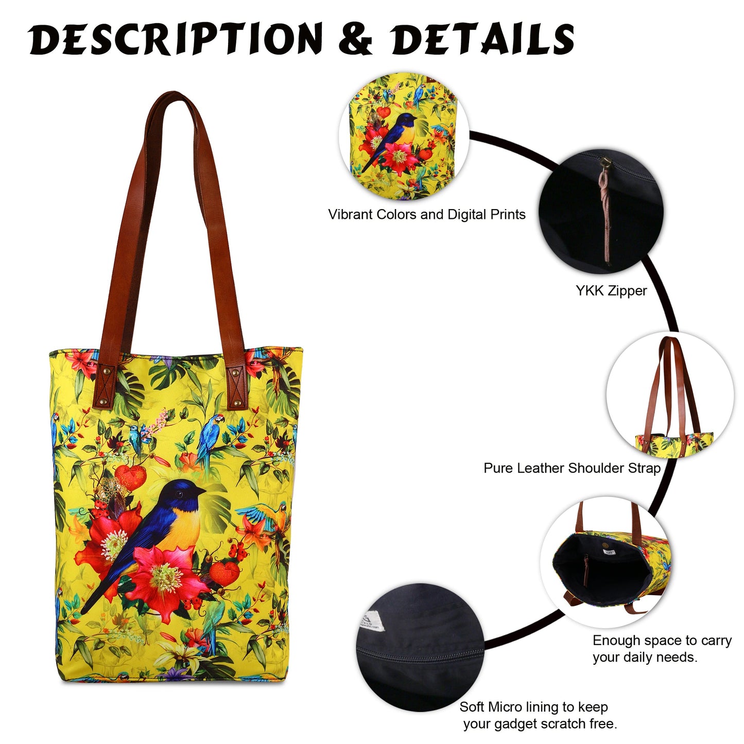 Tote Bag- Bird's Paradise