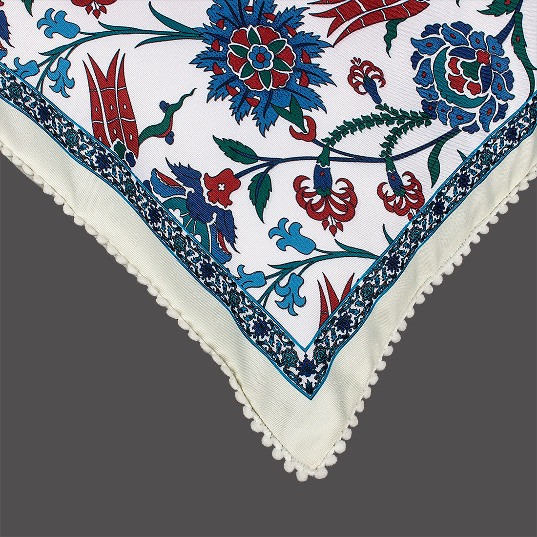 Print n Lace 064 (Beige n Blue)