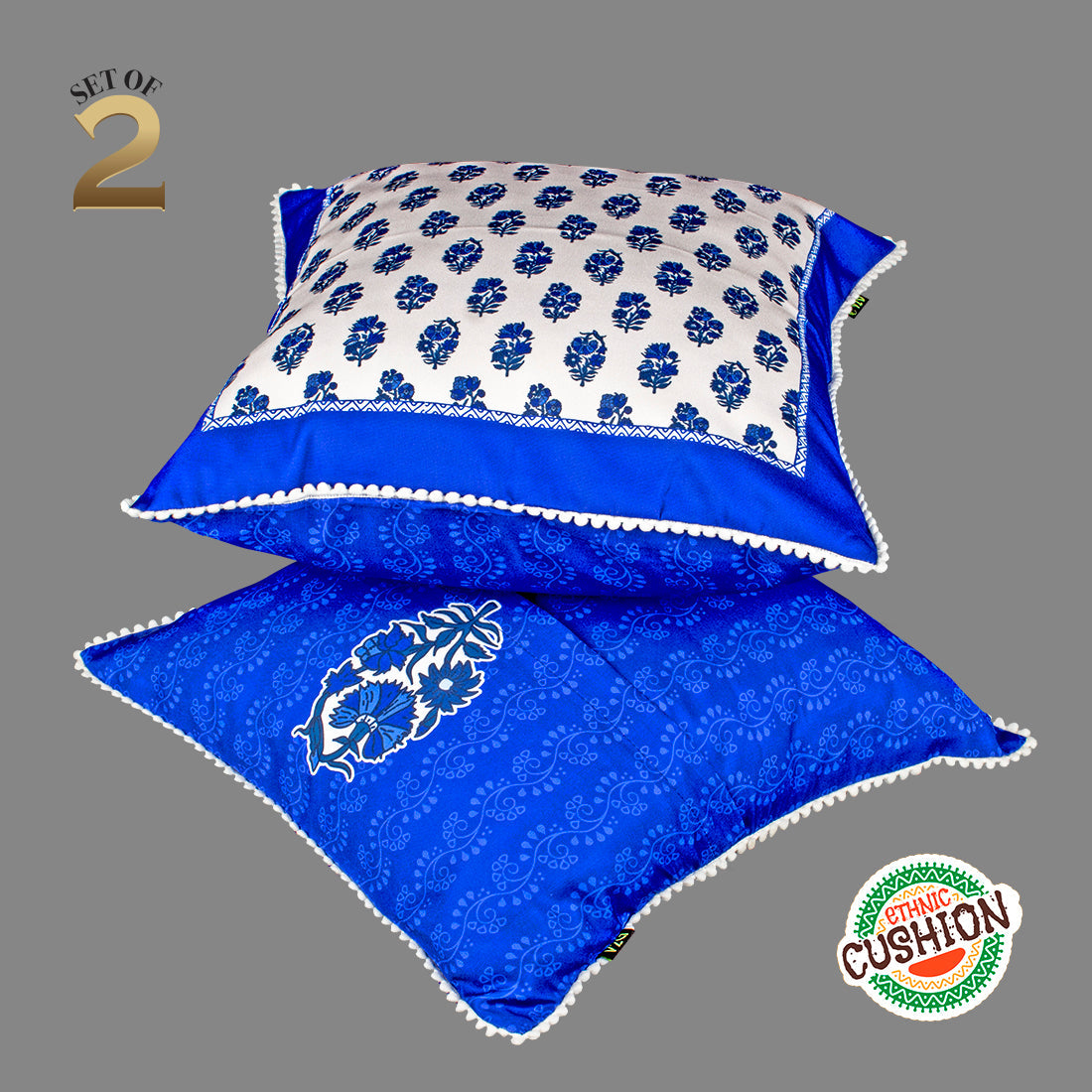 Print n Lace 083 (Blue n White)