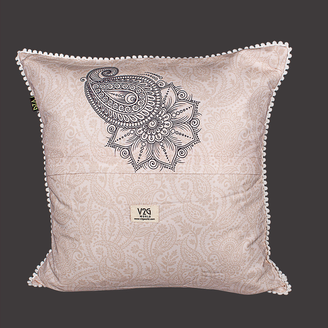 Print n Lace 071 (Beige n Multi)