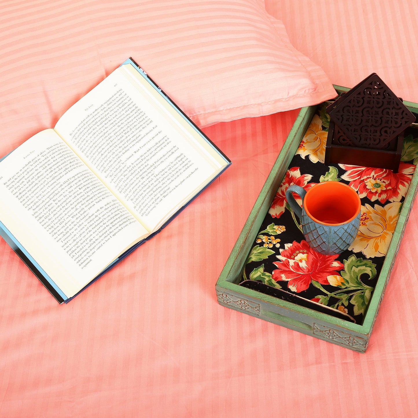 Cotton Bedsheet - Double Bed - Rose Pink