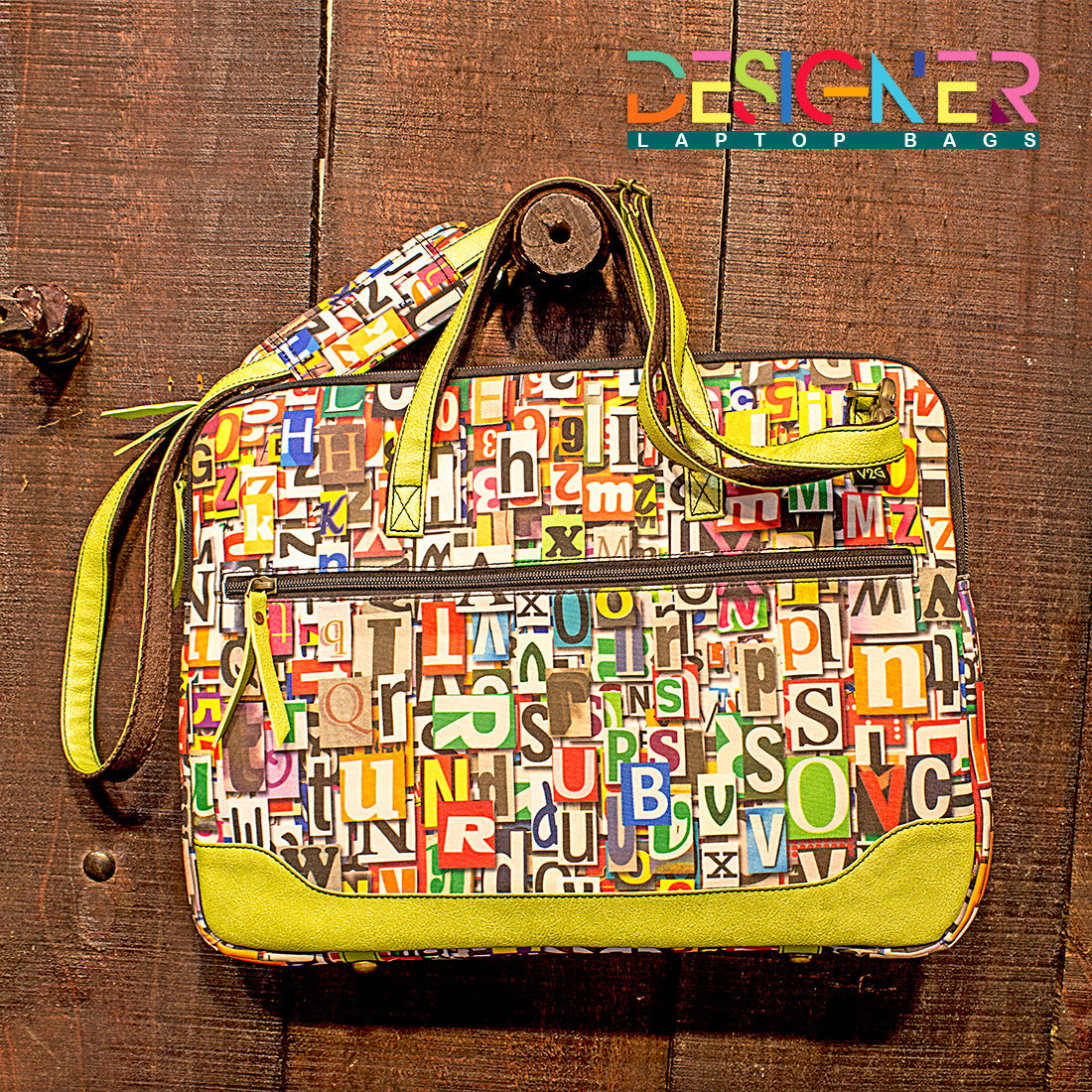Laptop Bag - Mix n Match Alphabets