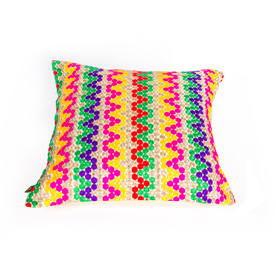 Cushion Cover-Embroidery-Wave-Set of 2
