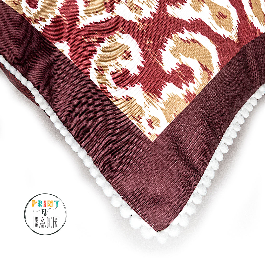 Print n Lace 031(maroon)