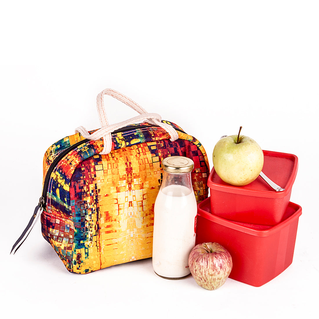 Lunch Bag-Colored Mosaic