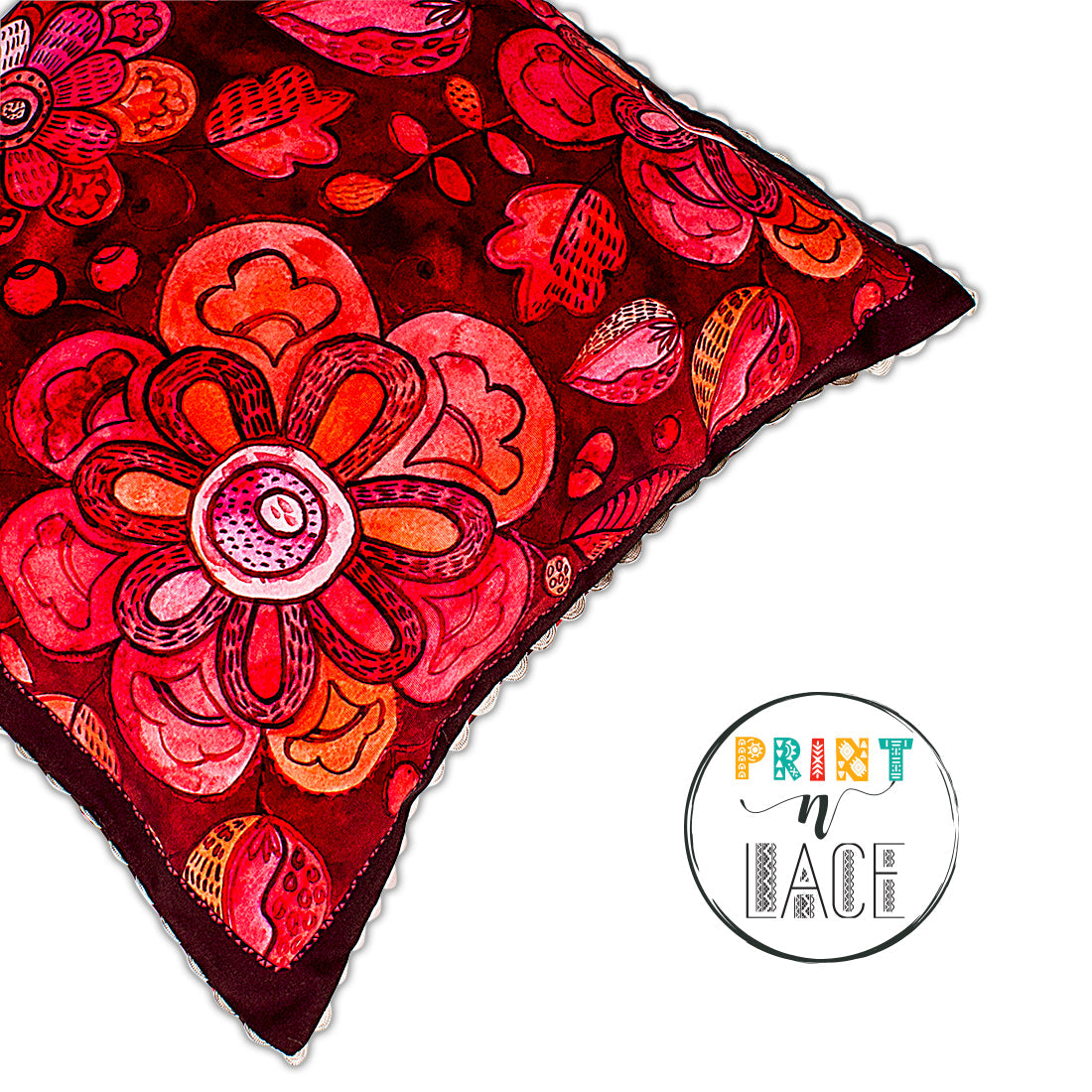 Print n Lace 044(red)