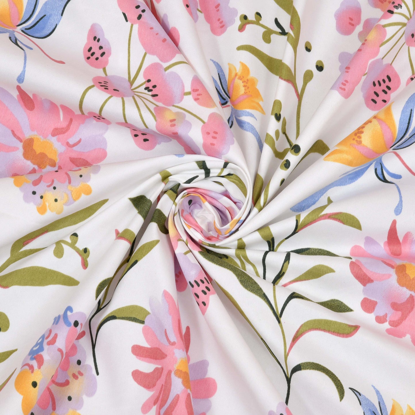 Printed Bedsheet- Double Bed -My Garden
