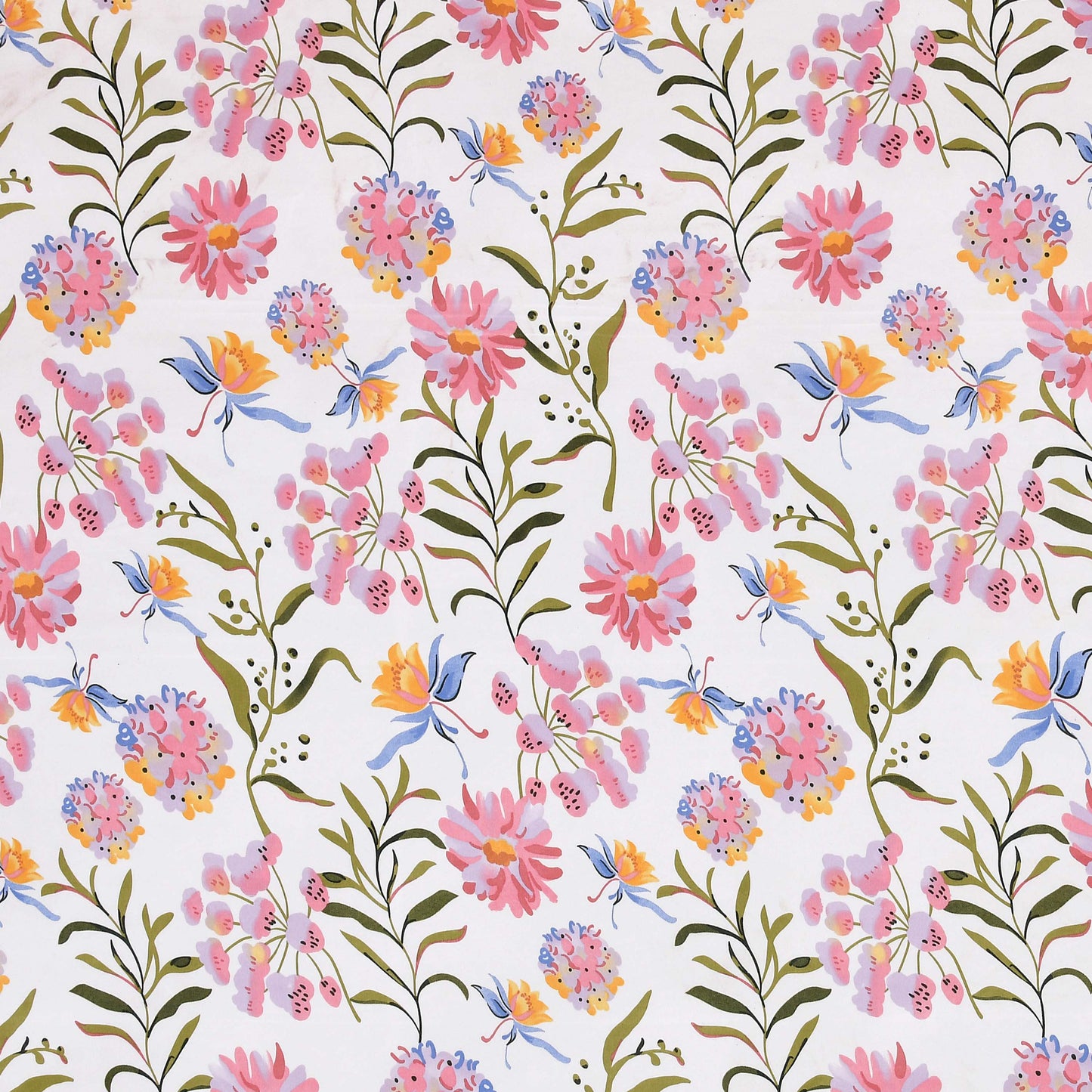 Printed Bedsheet- Double Bed -My Garden