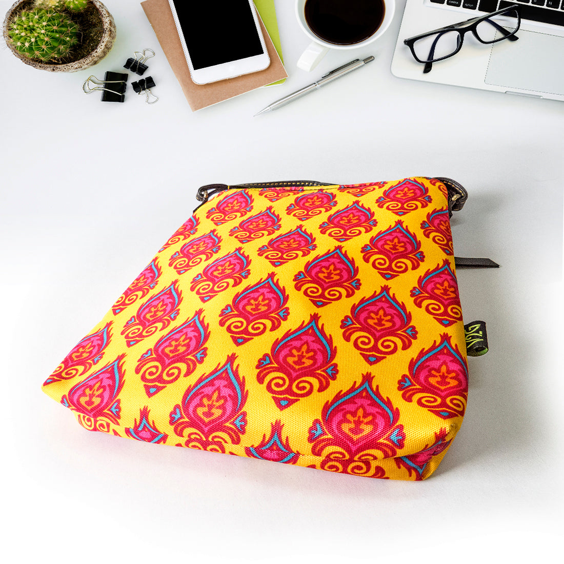 Sling Bag- Red Paisely