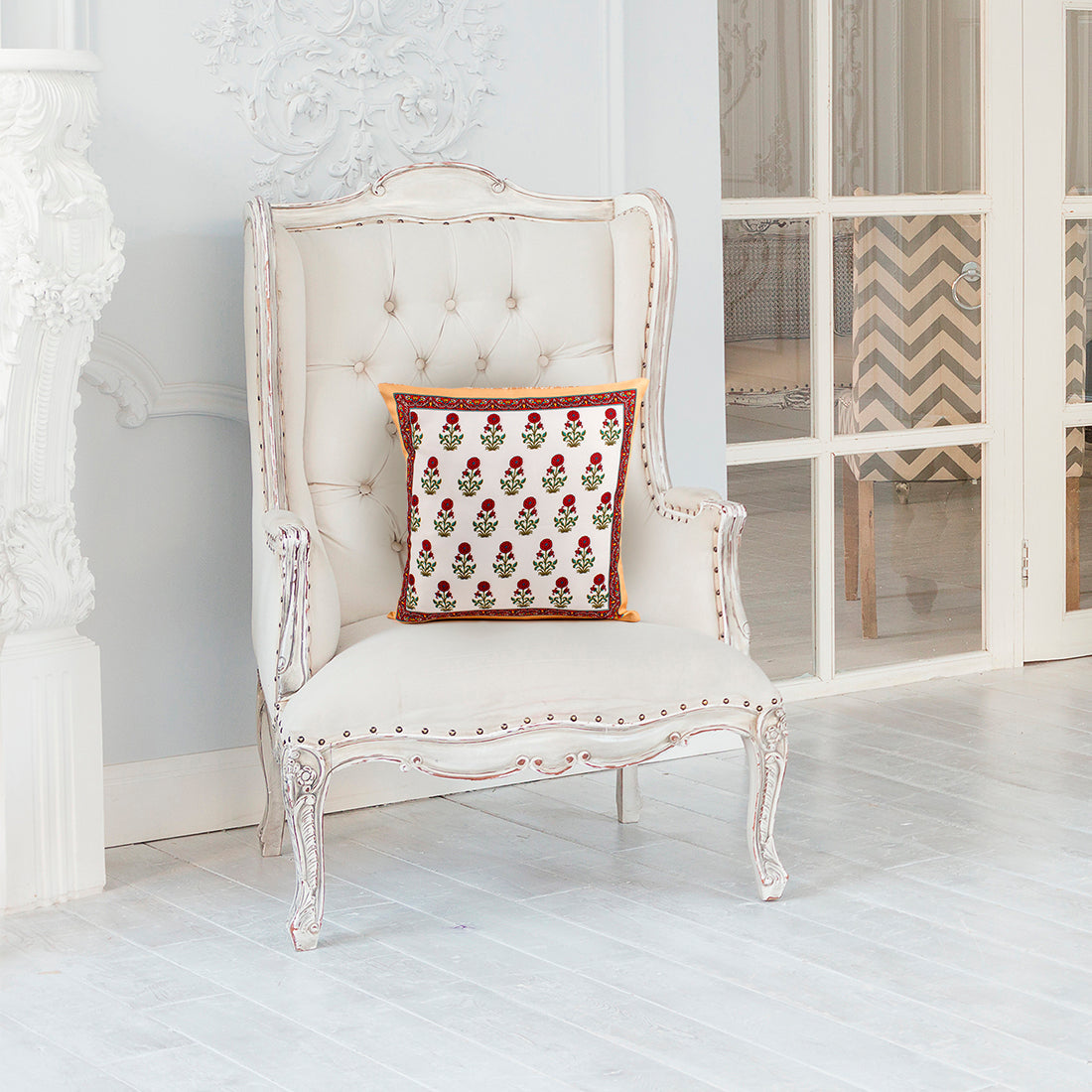 Cushion Cover-Ethnic Collection-46-Set of 2