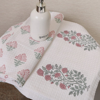 Bath Towel- Pink Bloom