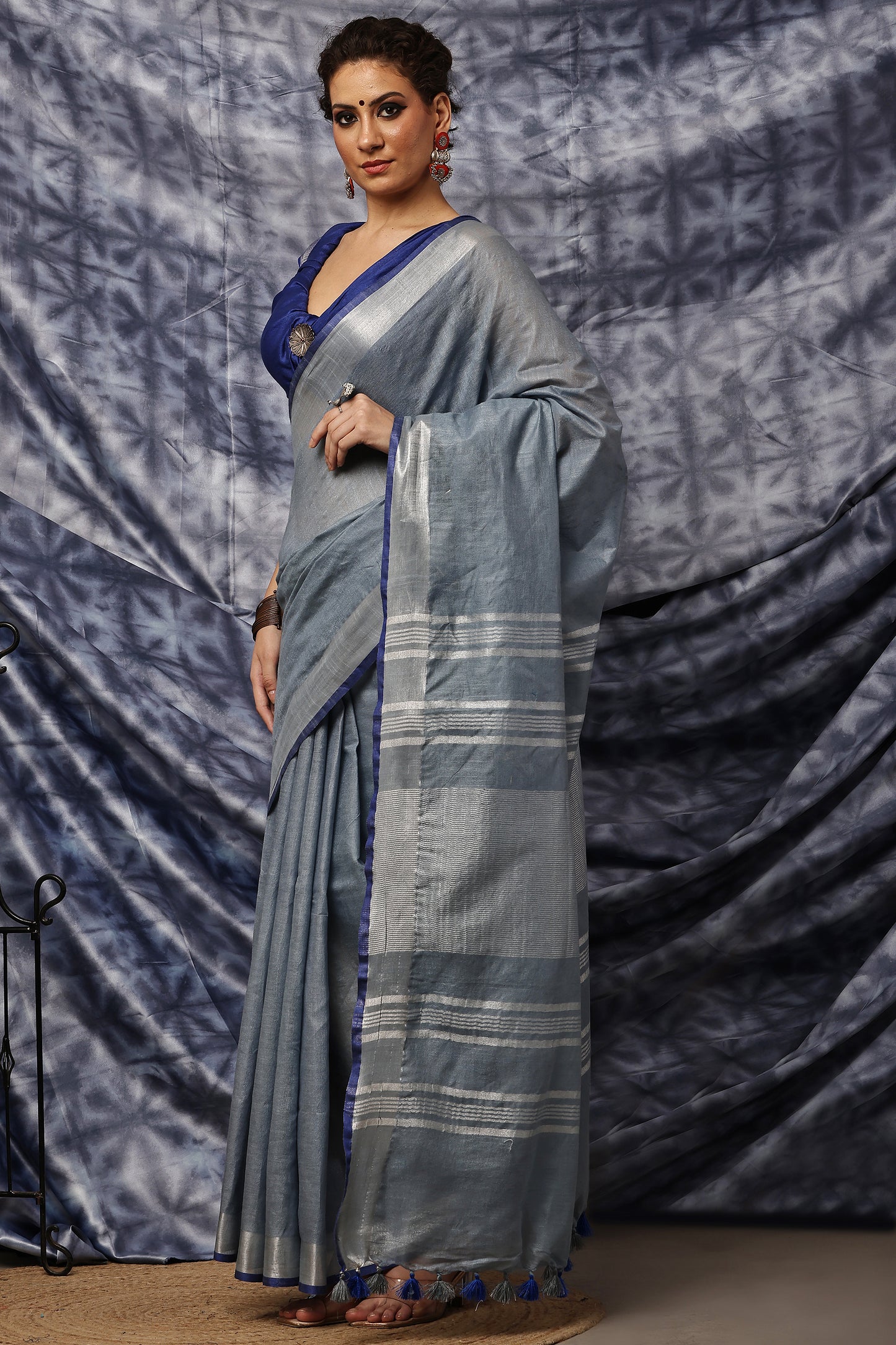 Handloom Saree- Monsoon Hues