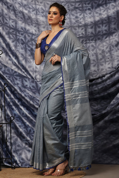 Handloom Saree- Monsoon Hues