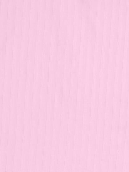 Cotton Bedsheet - Double Bed - Baby Pink