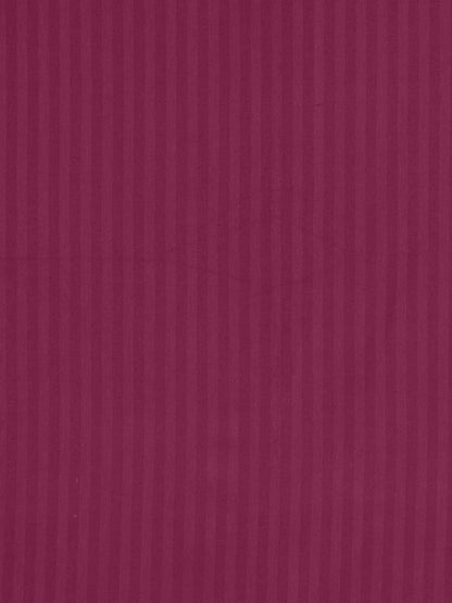 Cotton Bedsheet - Double Bed - Wine