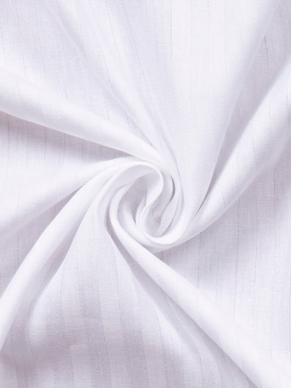 Cotton Bedsheet - Double Bed - White