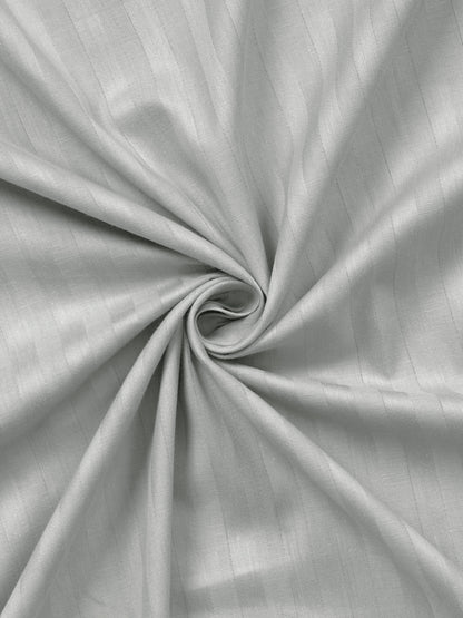 Cotton Bedsheet - Double Bed - Light Grey