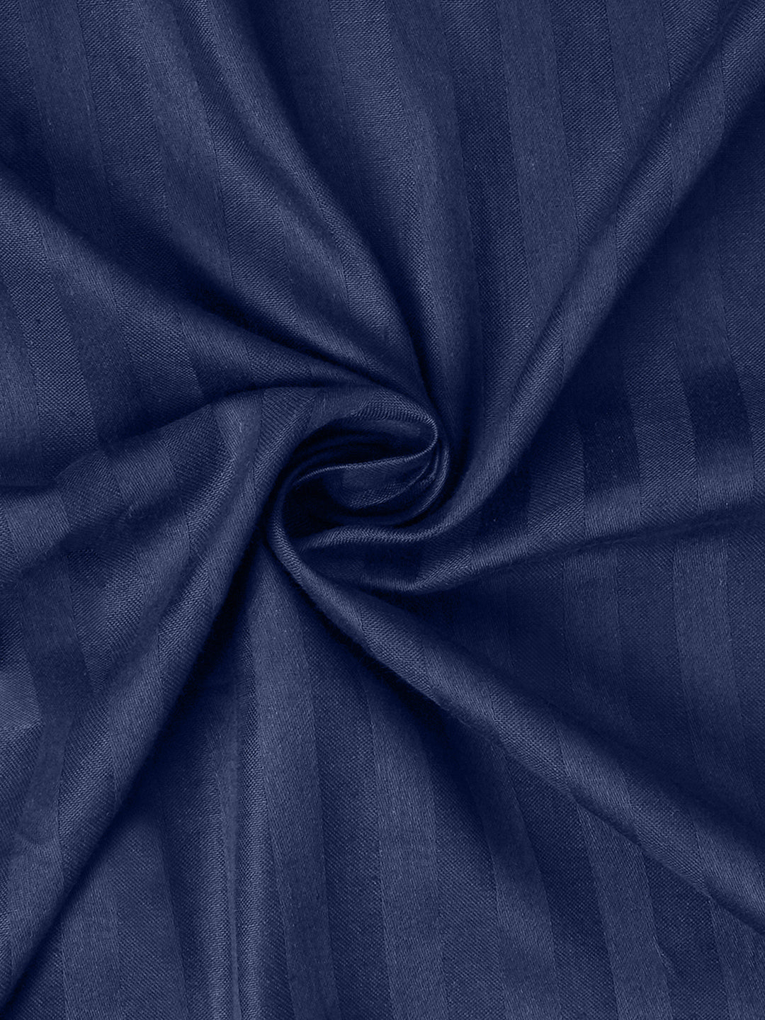 Cotton Bedsheet - Double Bed - Navy Blue