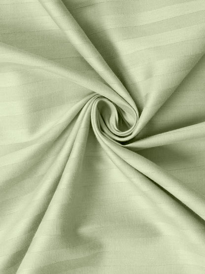 Cotton Bedsheet - Double Bed - Sage Green