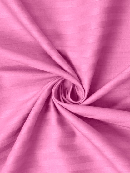 Cotton Bedsheet - Double Bed - Dark Pink