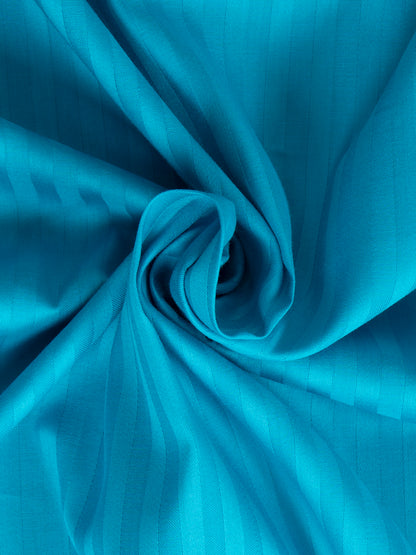 Cotton Bedsheet - Double Bed - Aqua Blue