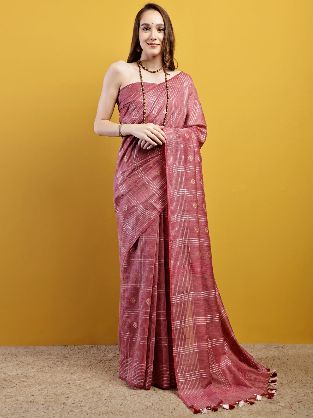 Handloom Saree- Gulabika