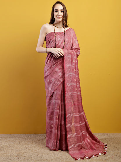 Handloom Saree- Gulabika