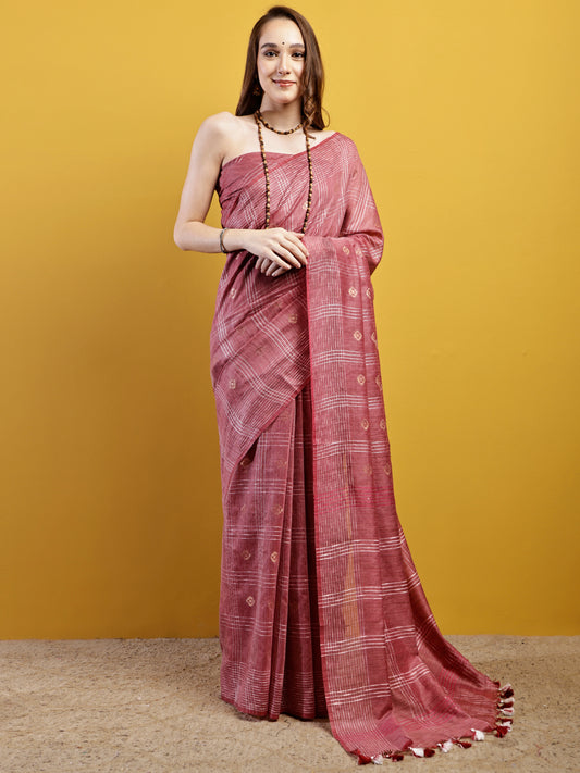 Handloom Saree- Gulabika
