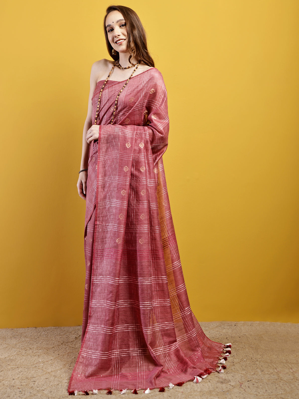 Handloom Saree- Gulabika
