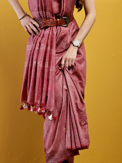Handloom Saree- Gulabika