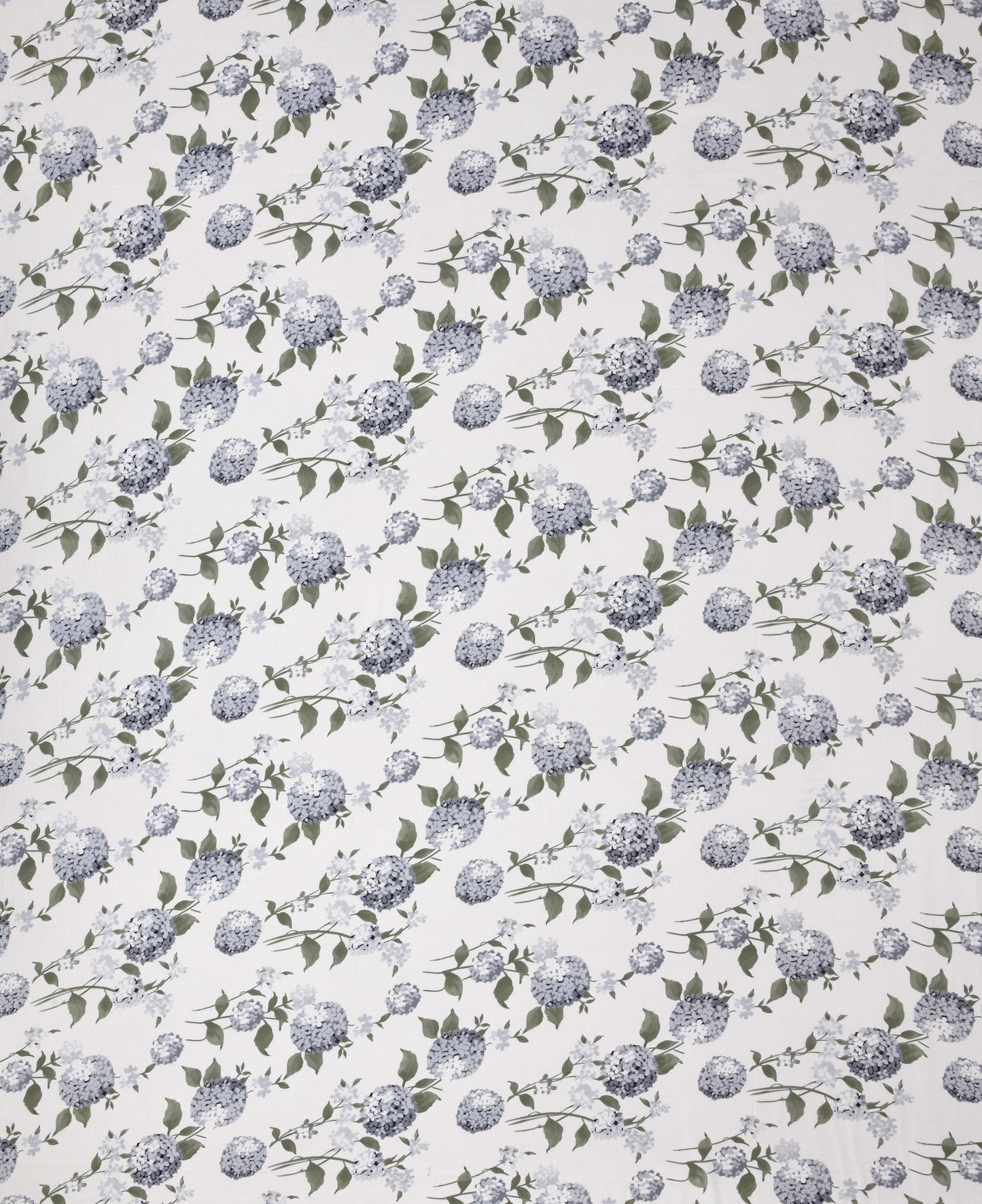 Pure Cotton Printed Bedsheet- Double Bed -Blue Bloom