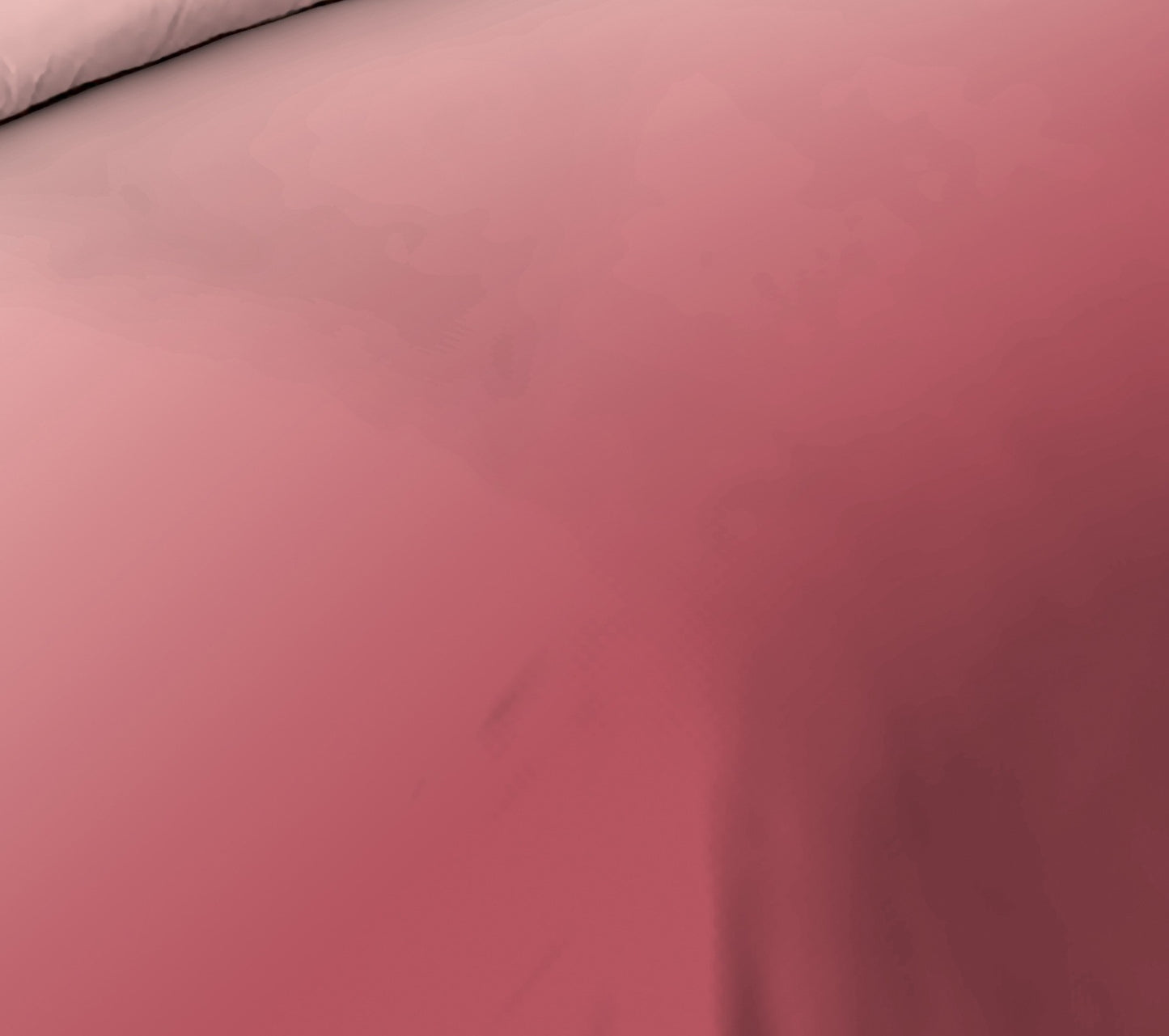 Ombre Cotton Bedsheet - Deep Sea Coral