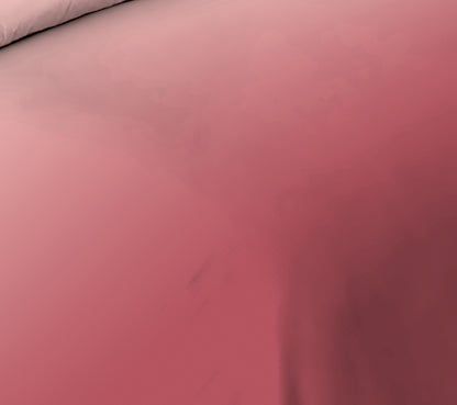 Ombre Cotton Bedsheet - Deep Sea Coral