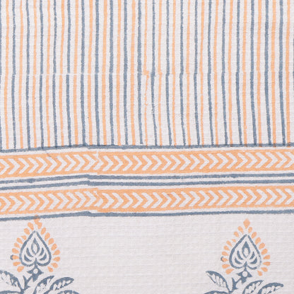 Bath Towel- Orange Stripes