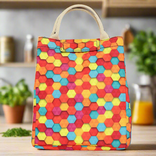 Lunch  Bag- Hexa Colors